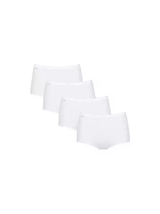 SLOGGI | Slip "Maxi Basic" 4-er (Weiss) | 